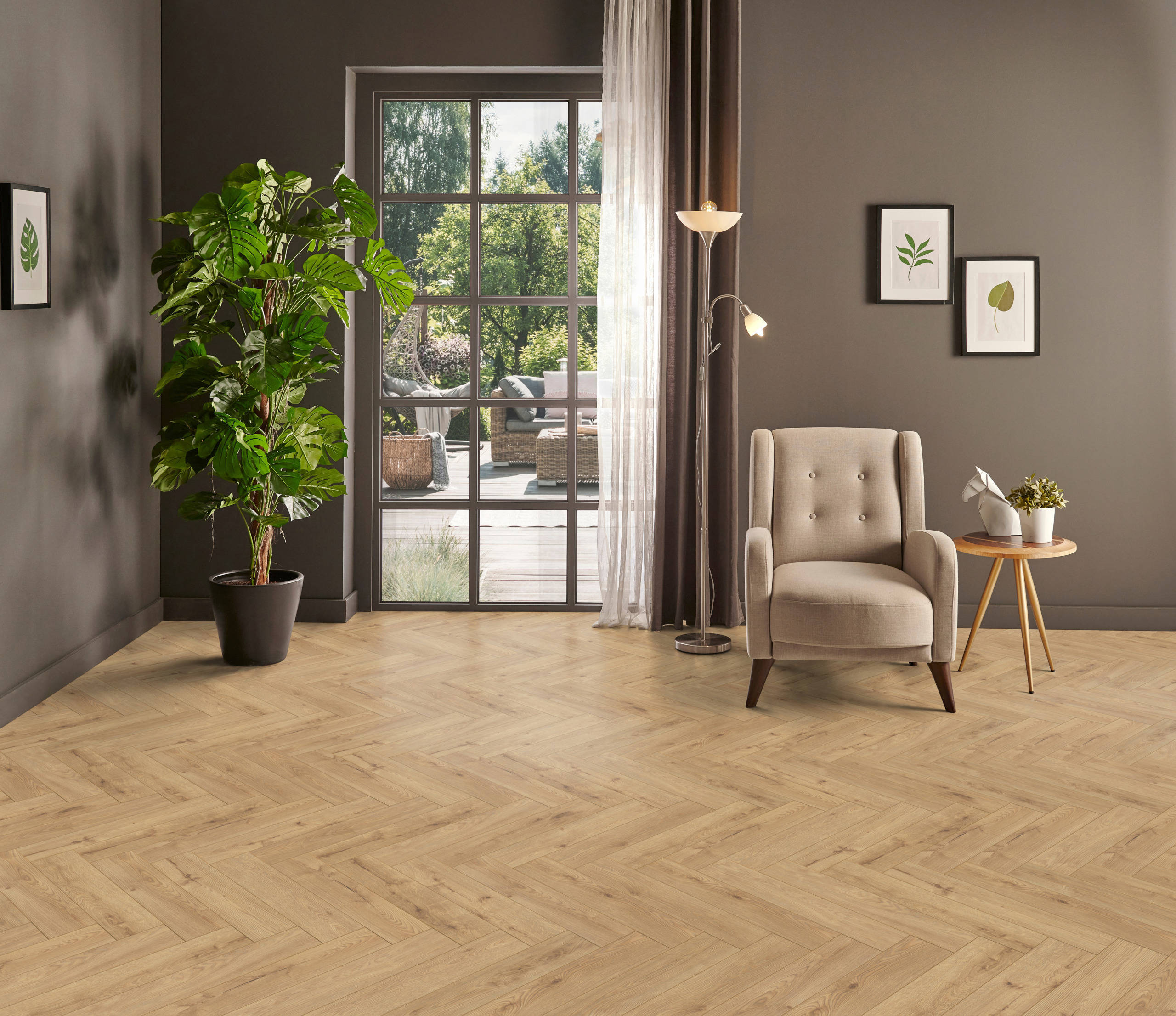 Kaindl Masterfloor halszálkás laminált padló 8 mm AC5