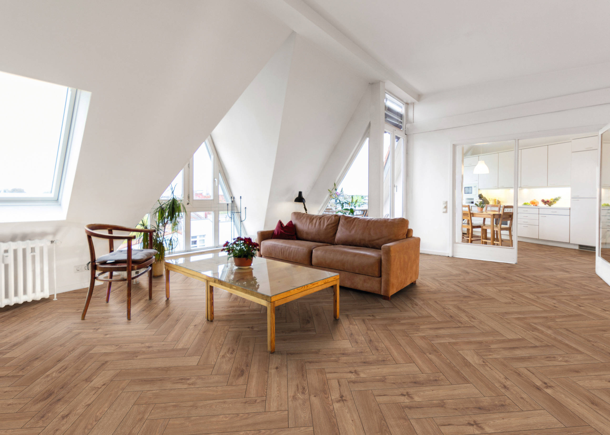 Kaindl Masterfloor halszálkás laminált padló 8 mm AC5