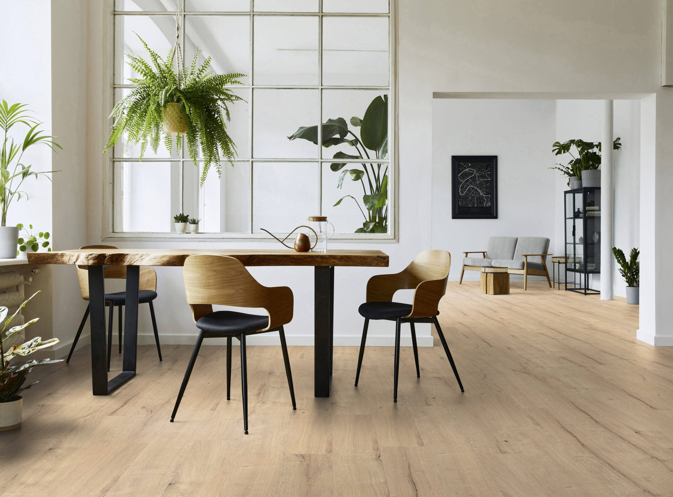 Kaindl AQUA PRO laminált padló 7 mm széles AC5