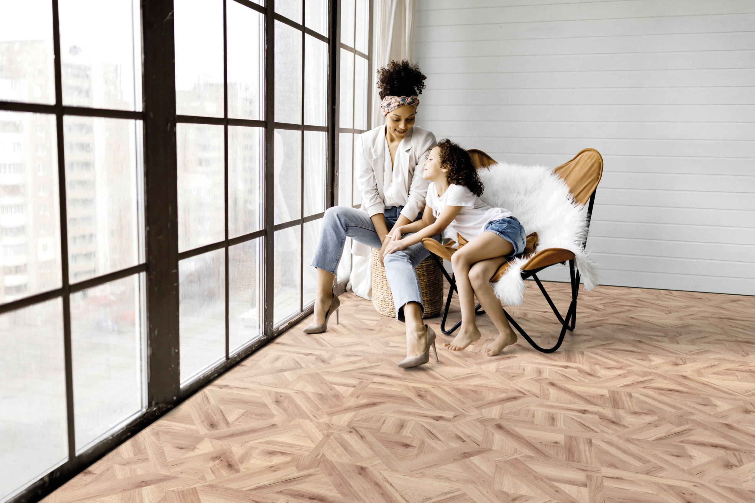 Kaindl AQUA PRO mozaik laminált padló 8 mm AC5