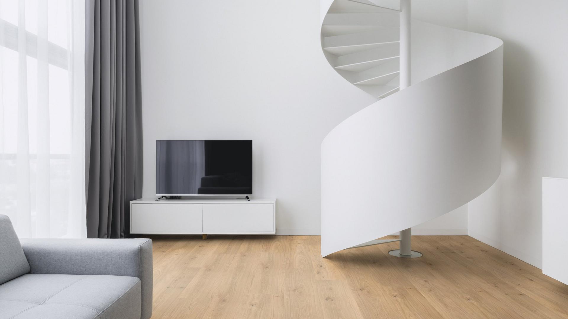 Kaindl AQUA PRO tölgy furnérparketta 8,5 mm széles