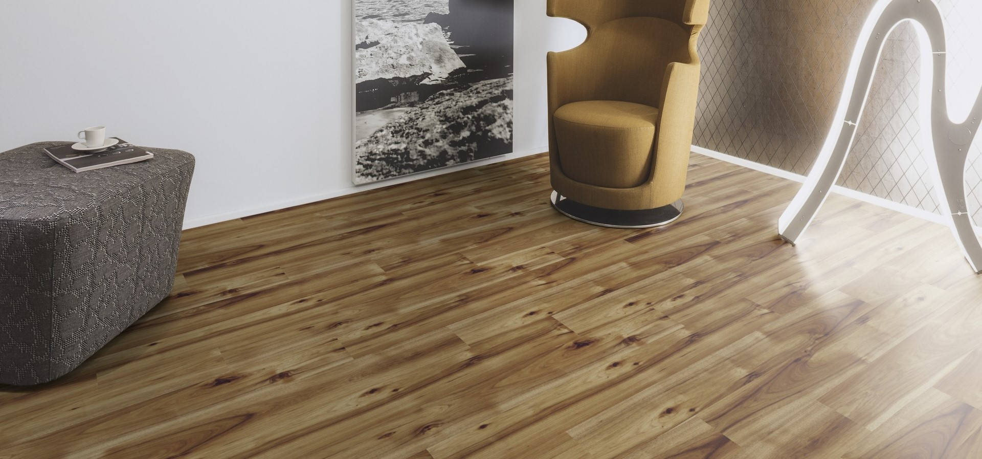 Kaindl AQUA PRO laminált padló 8 mm AC5 vízálló