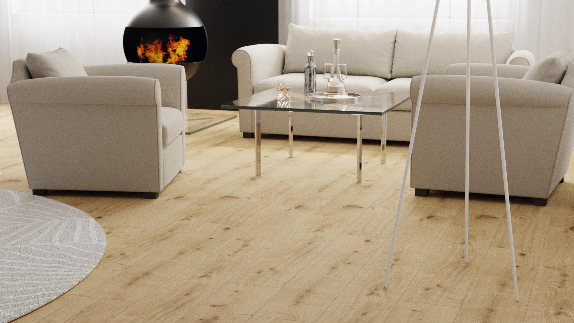 Kaindl Solid Pro SPC vinyl padló 5 mm széles
