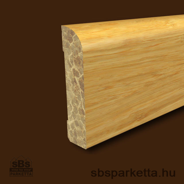 Fonott bambusz szegélyléc 1850mm – gőzölt – kép 3