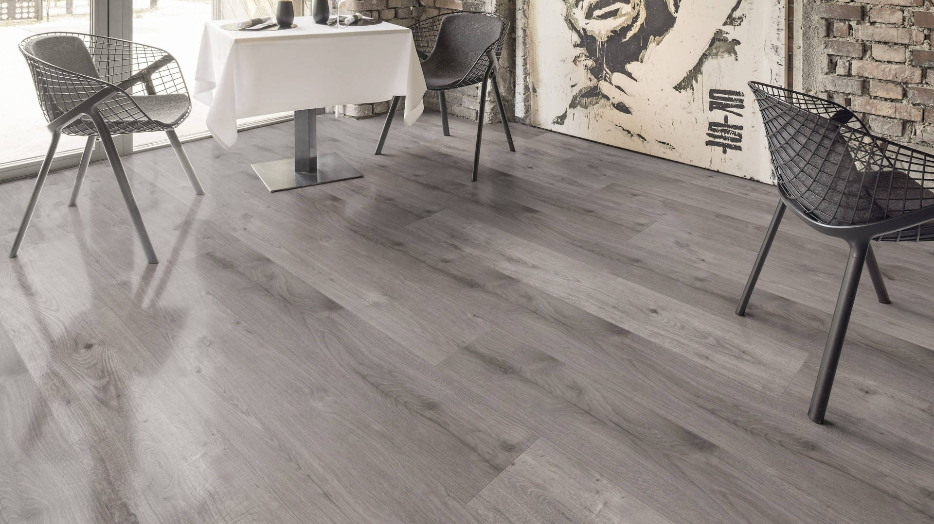 Kaindl AQUA PRO laminált padló 7 mm széles AC5